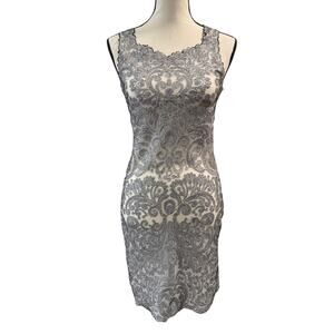 Yoana Baraschi Women’s Sheer Sequin Dress Size S